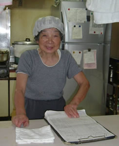 写真④：世話人さん第一号は８０歳